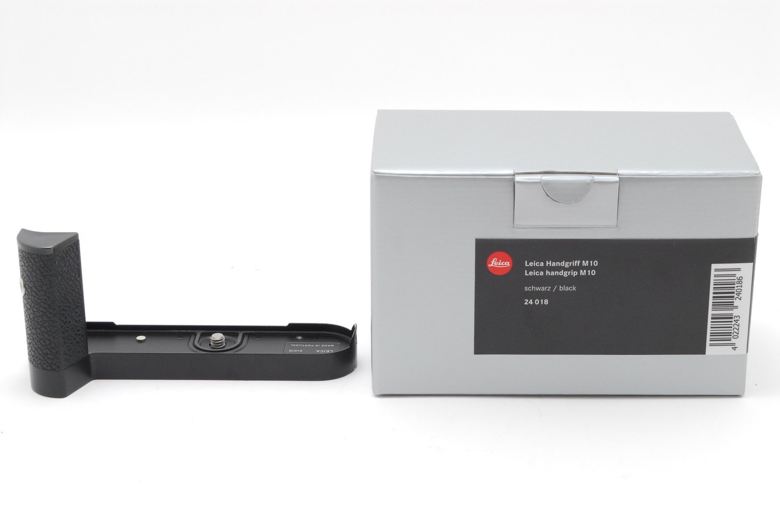 [Near MINT w/BOX] Leica Hand Grip 24018 Black For Leica M10 From JAPAN