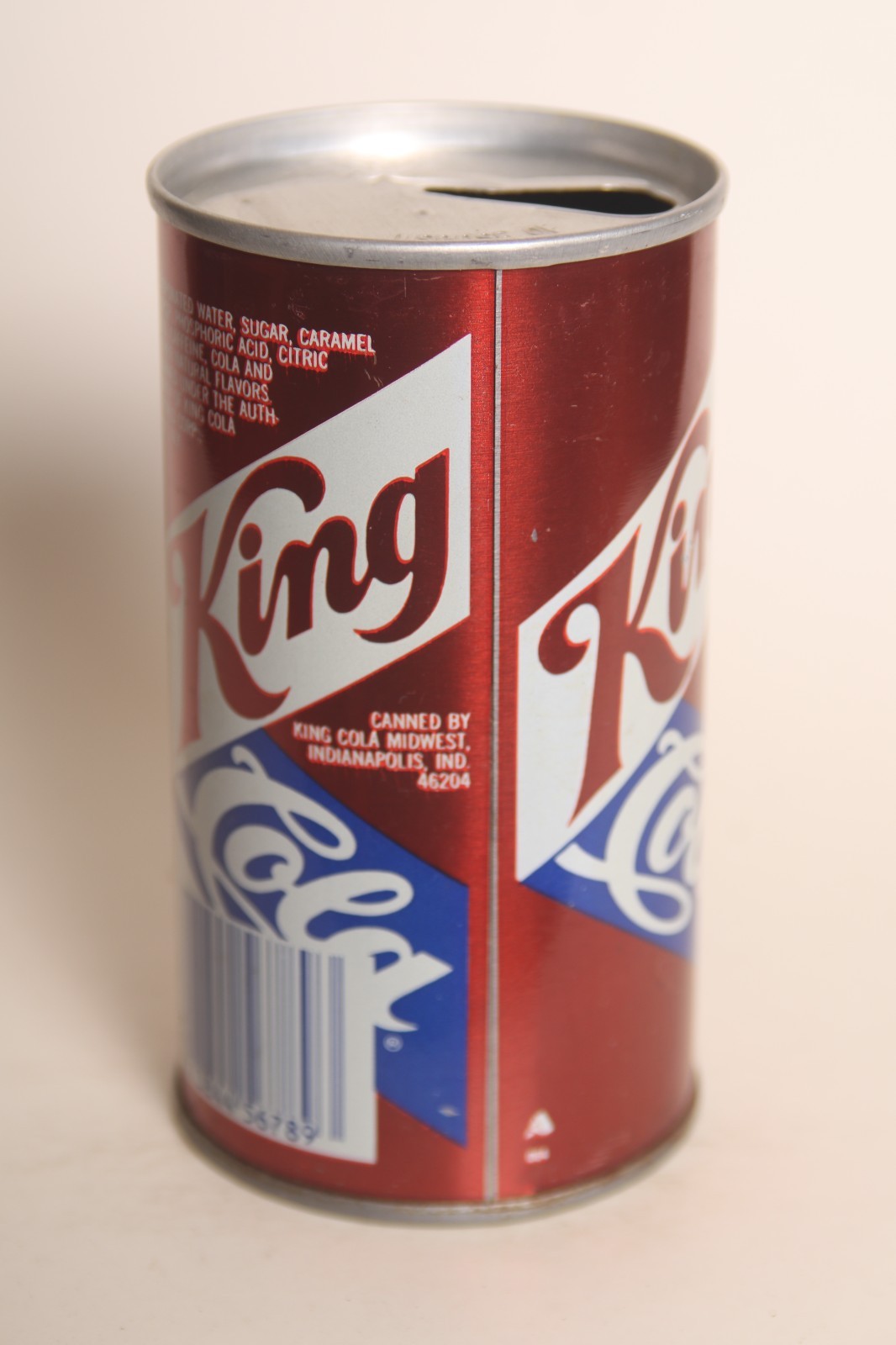 King Cola soda can - 12oz S/S