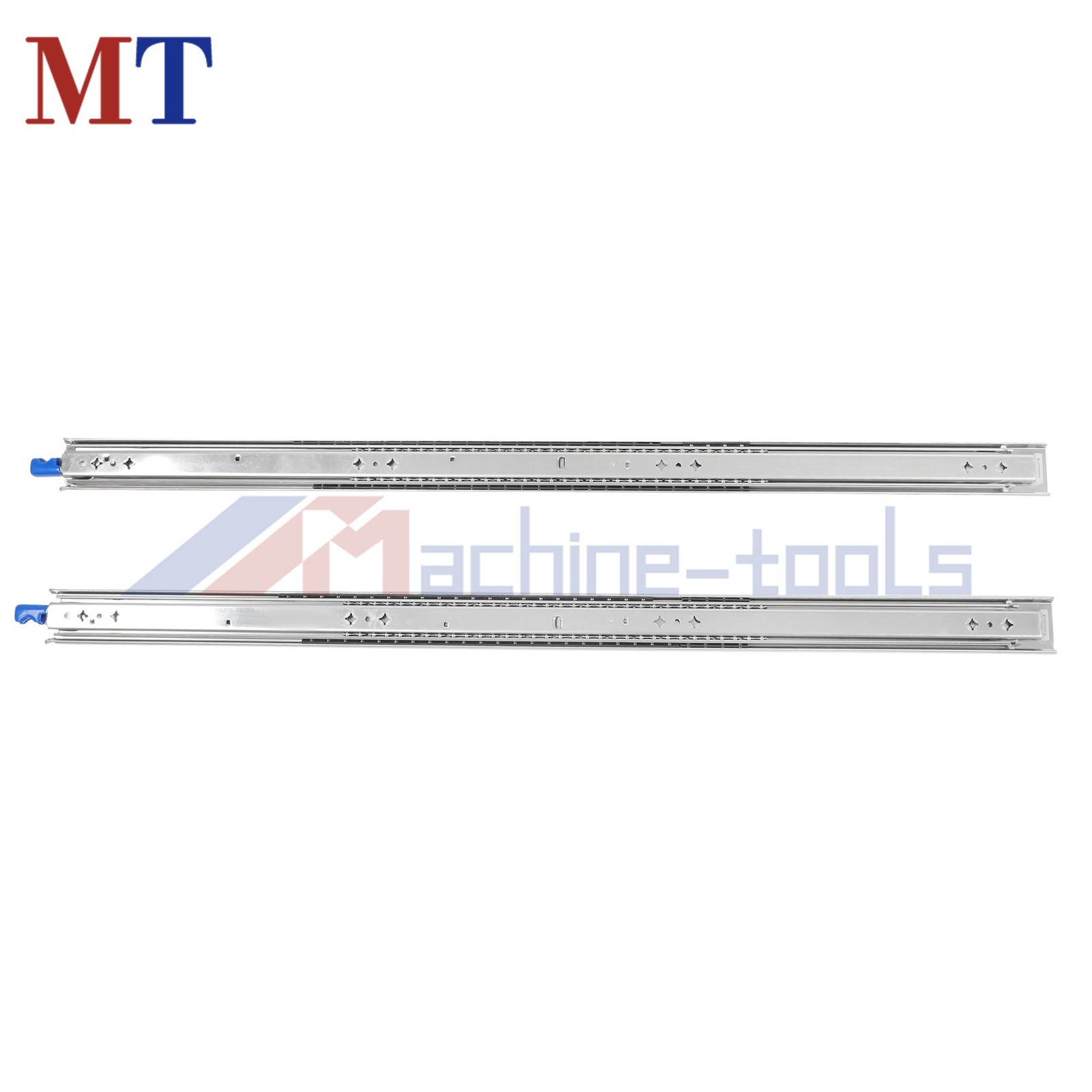 38" Drawer Slides With Locking Mechanism 250lb Full Extension Tool Box
