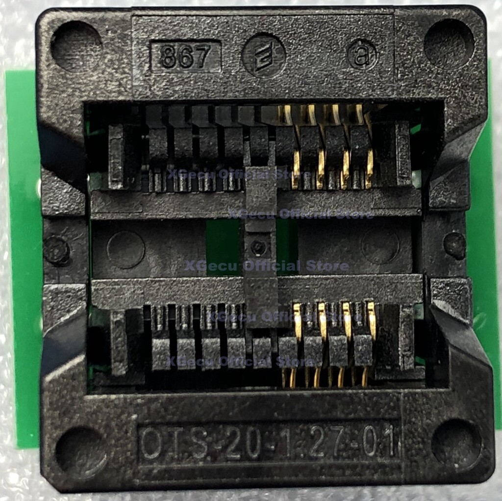 SOP8 SOIC8-DIP8 adapter/adaptor IC socket for body width 200mil on TL866II PLUS