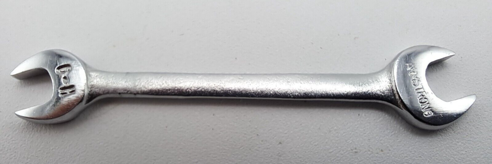 Nice Armstrong Armaloy 13/64 x 15/64 Midget Open End Wrench, H-9, USA