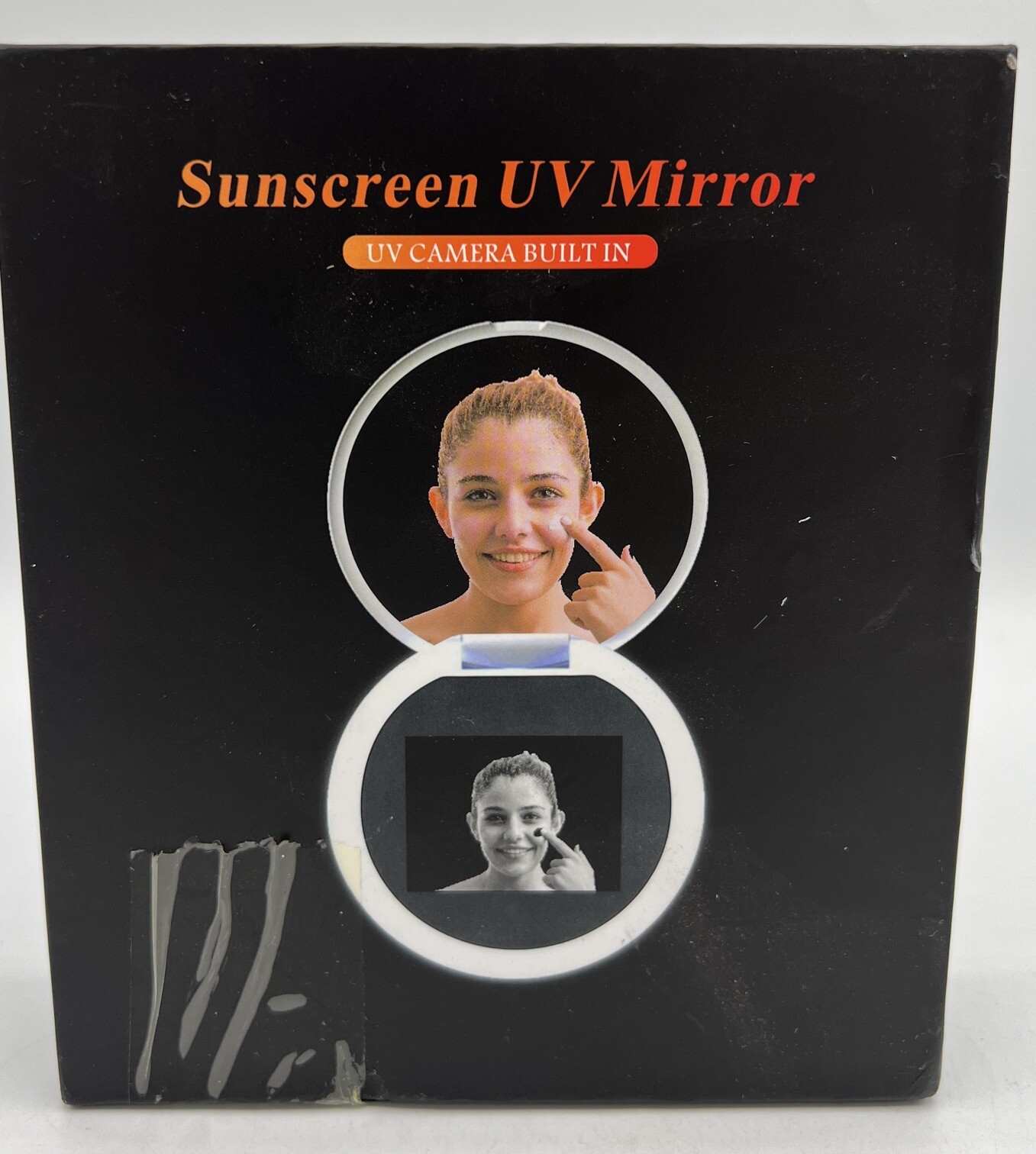 Sunscreen Testing Mirror with UV Camera for Sun Skin Care