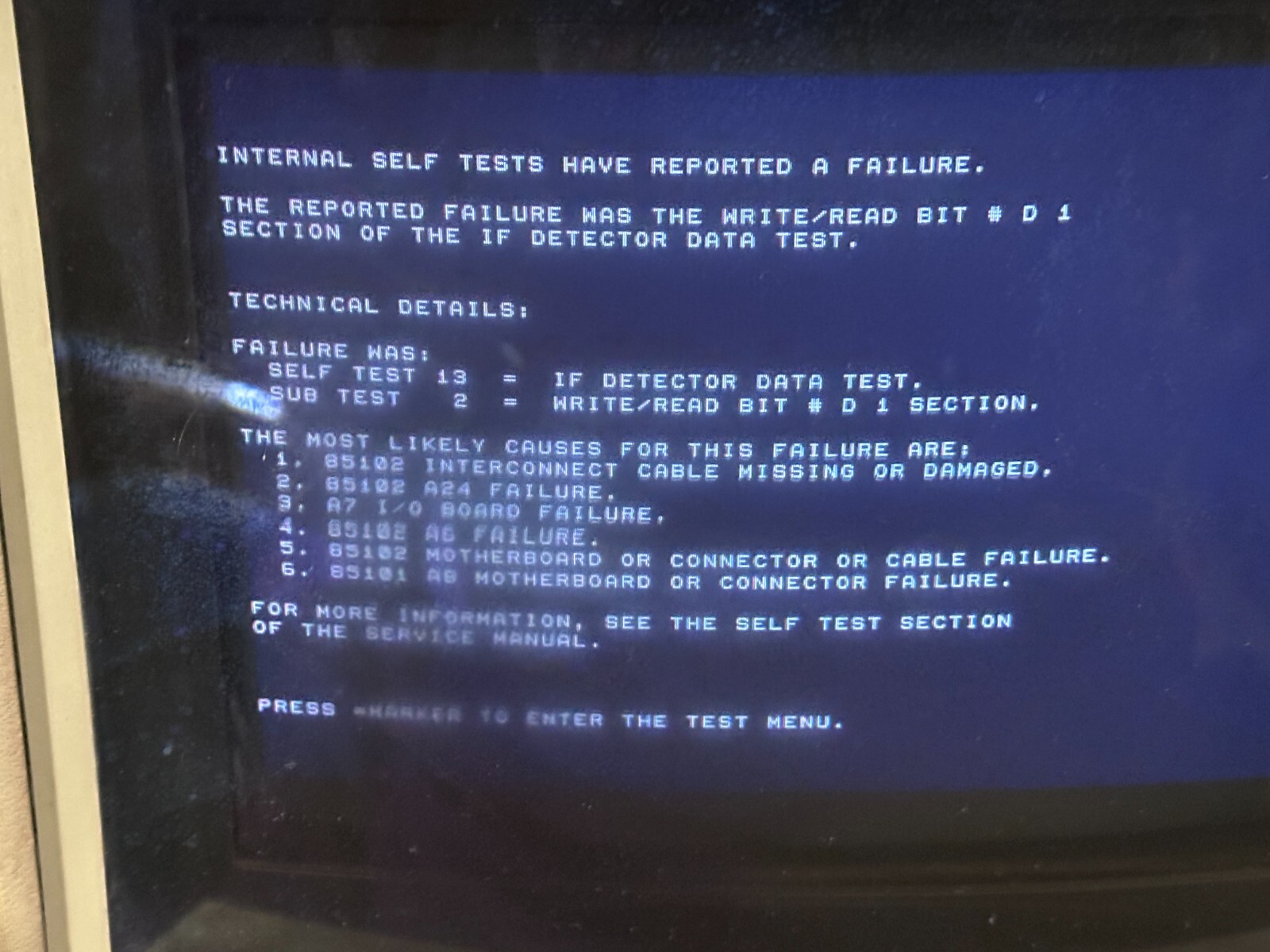 HP 85101C Display/Processor w/Option 010011