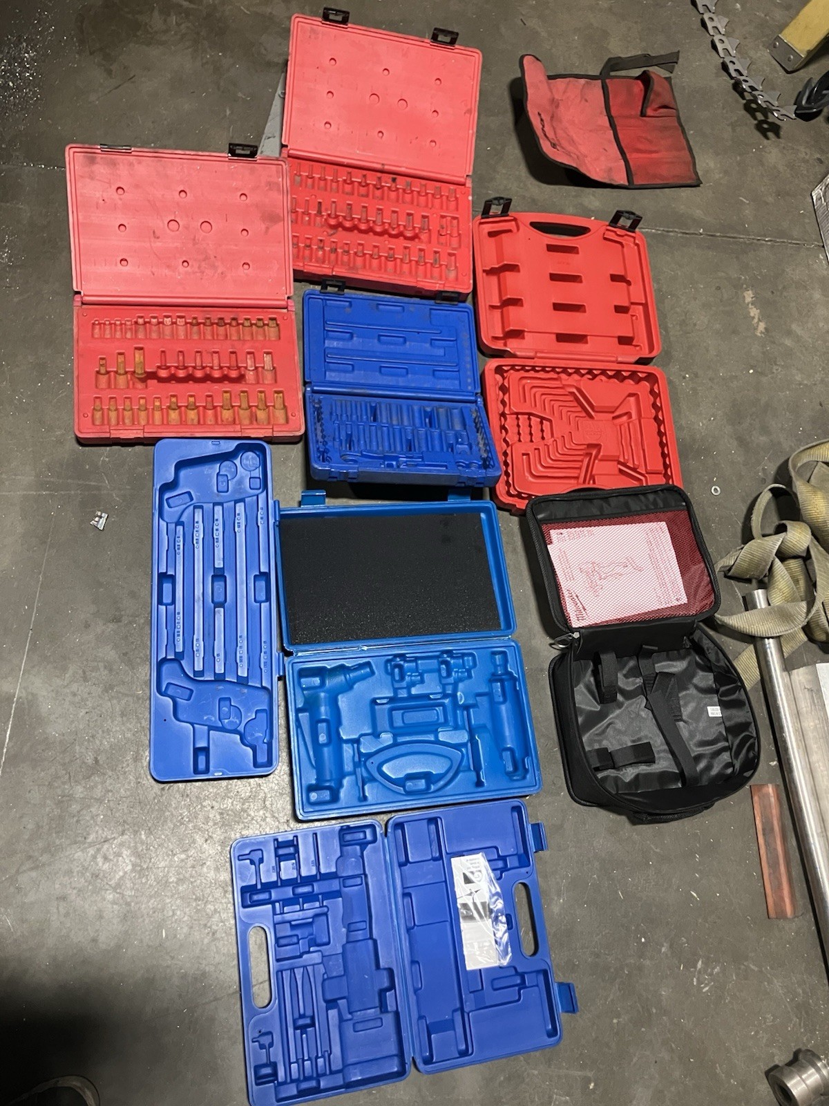 Snap On Matco Cornwell Mac Tools Milwaukee Tool Holder Cases Organizers Lot