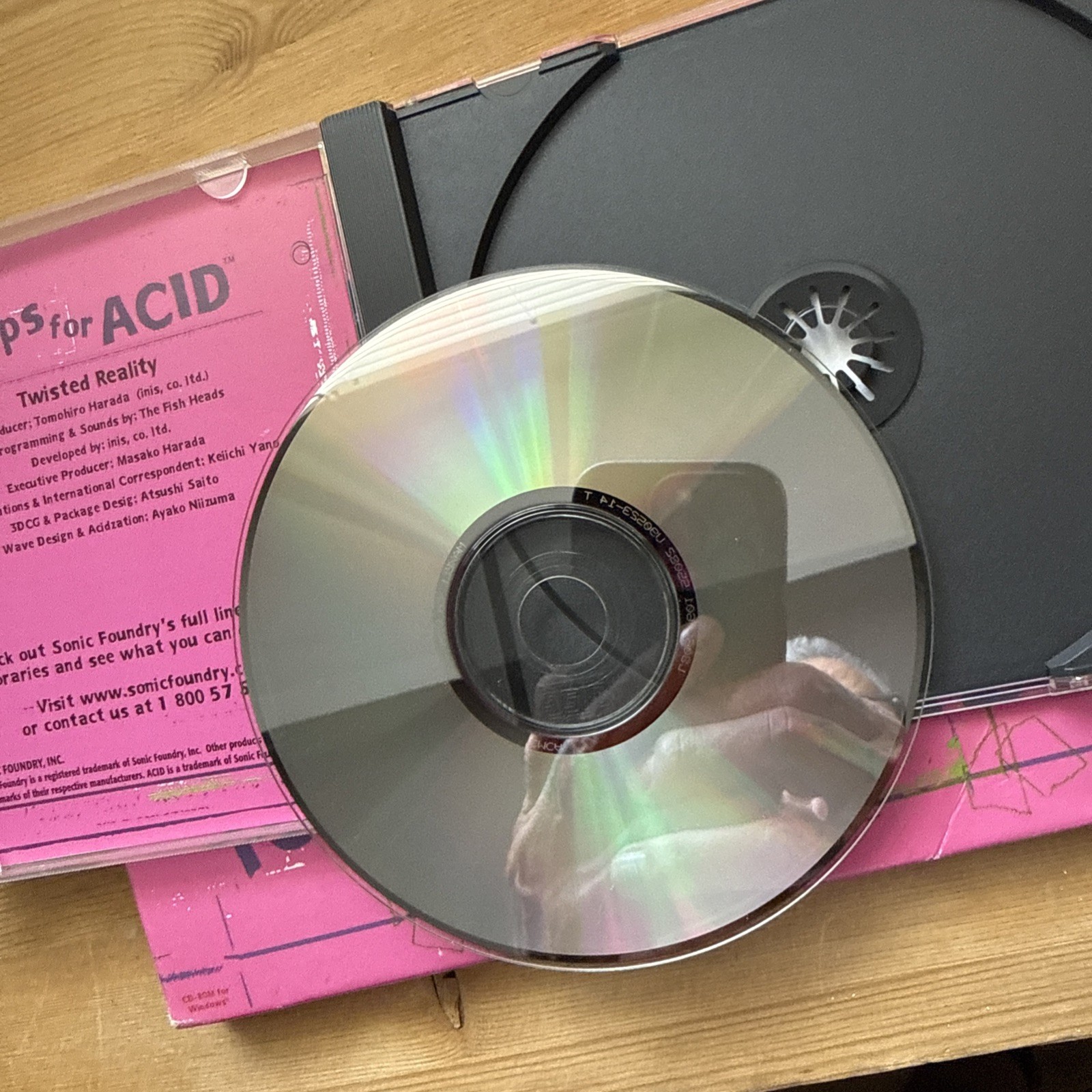 Sonic Foundry Fuel Series Twisted Reality Loops For Acid Sampling CD
