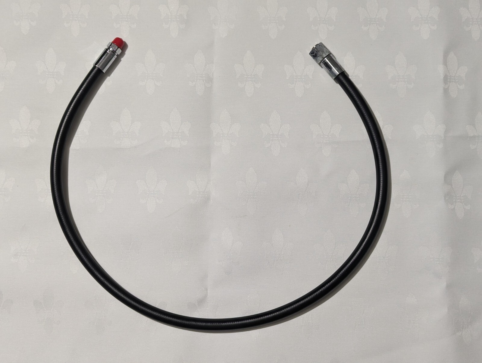 SCUBA Diving, Low pressure hose, black, for 2nd stage regulator