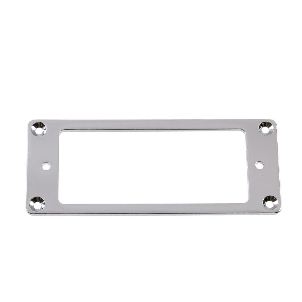 2pcs Flat Metal Mini Humbucker Pickup Mounting Ring 92x37.5mm