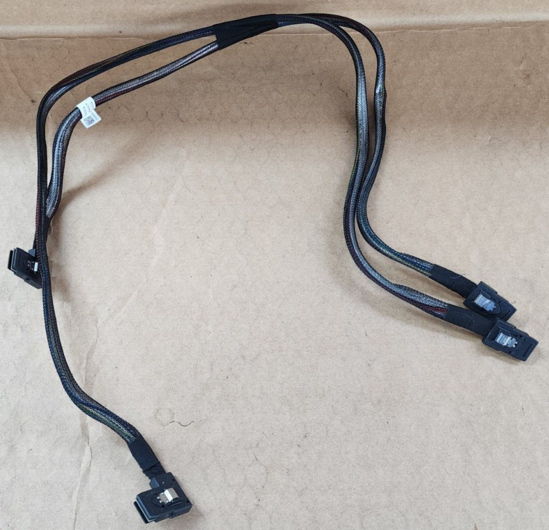 Lot of 2 F4DPW Mini SAS-B Cable Assembly for Dell PowerEdge R720 R720XD