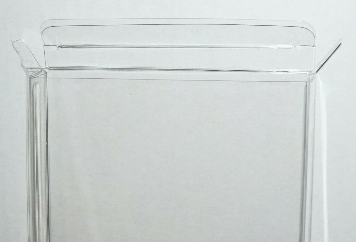 10 DVD DVD's Plastic Clear Protectors Cases Sleeves Display Boxes