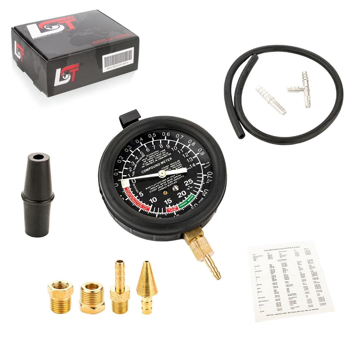 Vacuum Fuel Pump Pressure Tester Petrol Pump Tester for Alfa Romeo