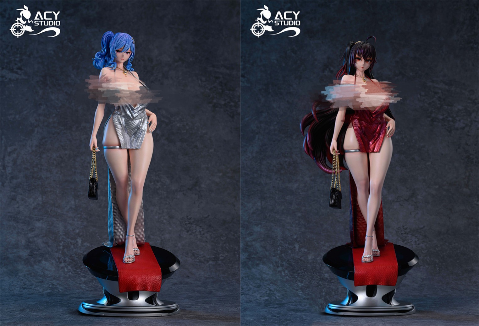 Acy Studio Azur Lane Cast Off Louis IJN Taiho Resin Painted Statue in stock