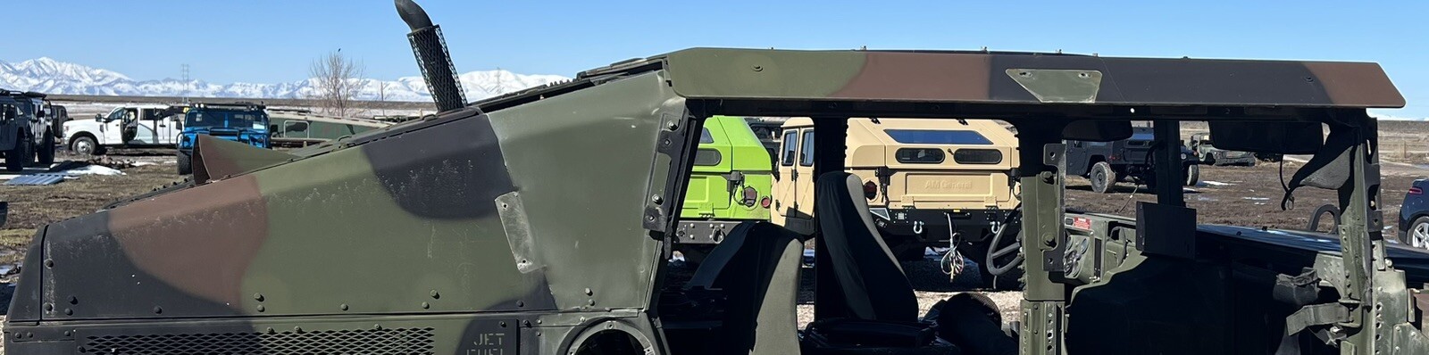HMMWV Hard Top (4 door, turret) Slantback