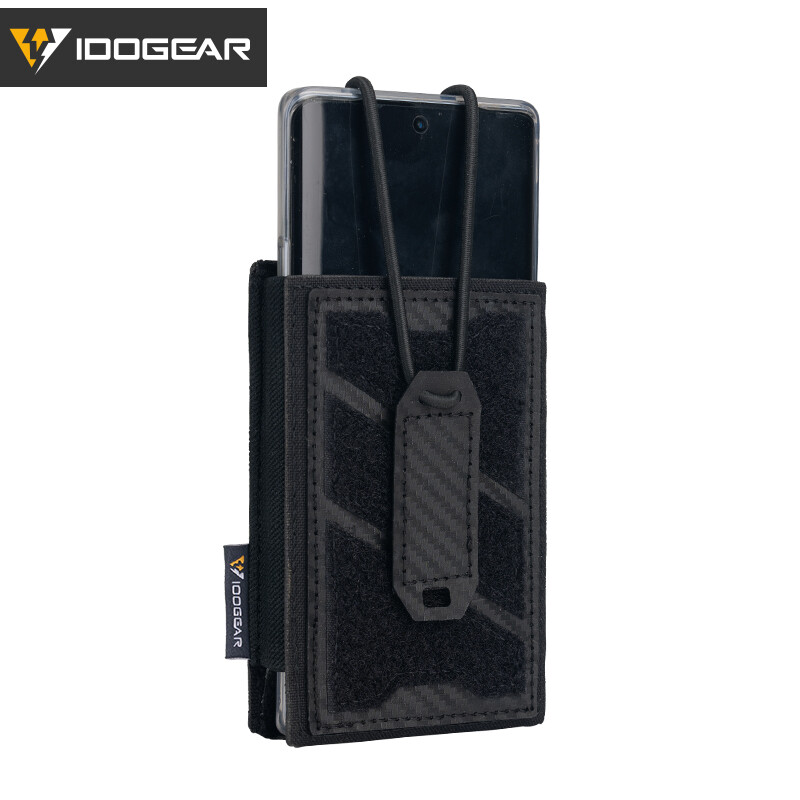 IDOGEAR TGS Tactical Phone Pouch 5.56 Mag Pouch Universal MOLLE Pouch Hunting