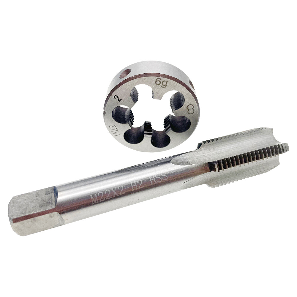 M22 x 2 Tap & Die RH Metric Thread Tap Tool Right Hand HSS