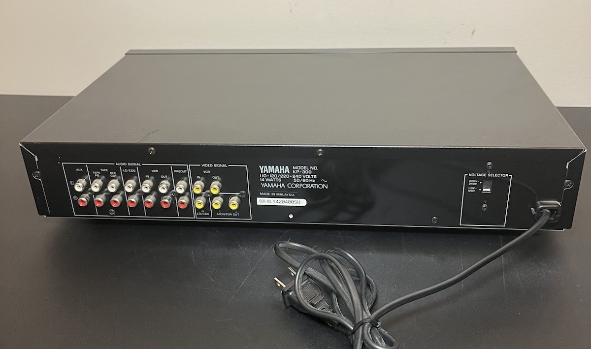 Yamaha KP-300 Digital Karaoke Processor – Tested & Working