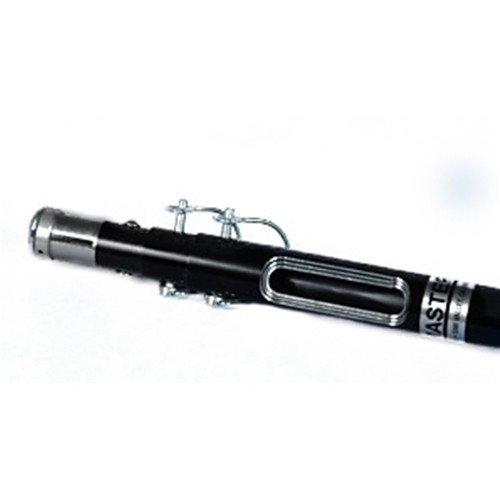 Docs Marketing LM18 Black Anodized Aircraft Aluminum Lag Pole 8-18 Gauge Wire
