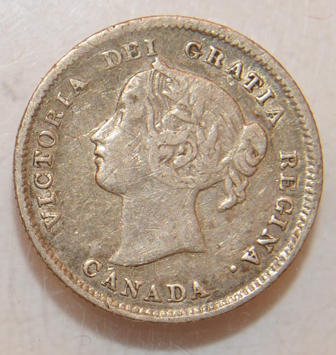 1899 Canada 5 cents lot 601