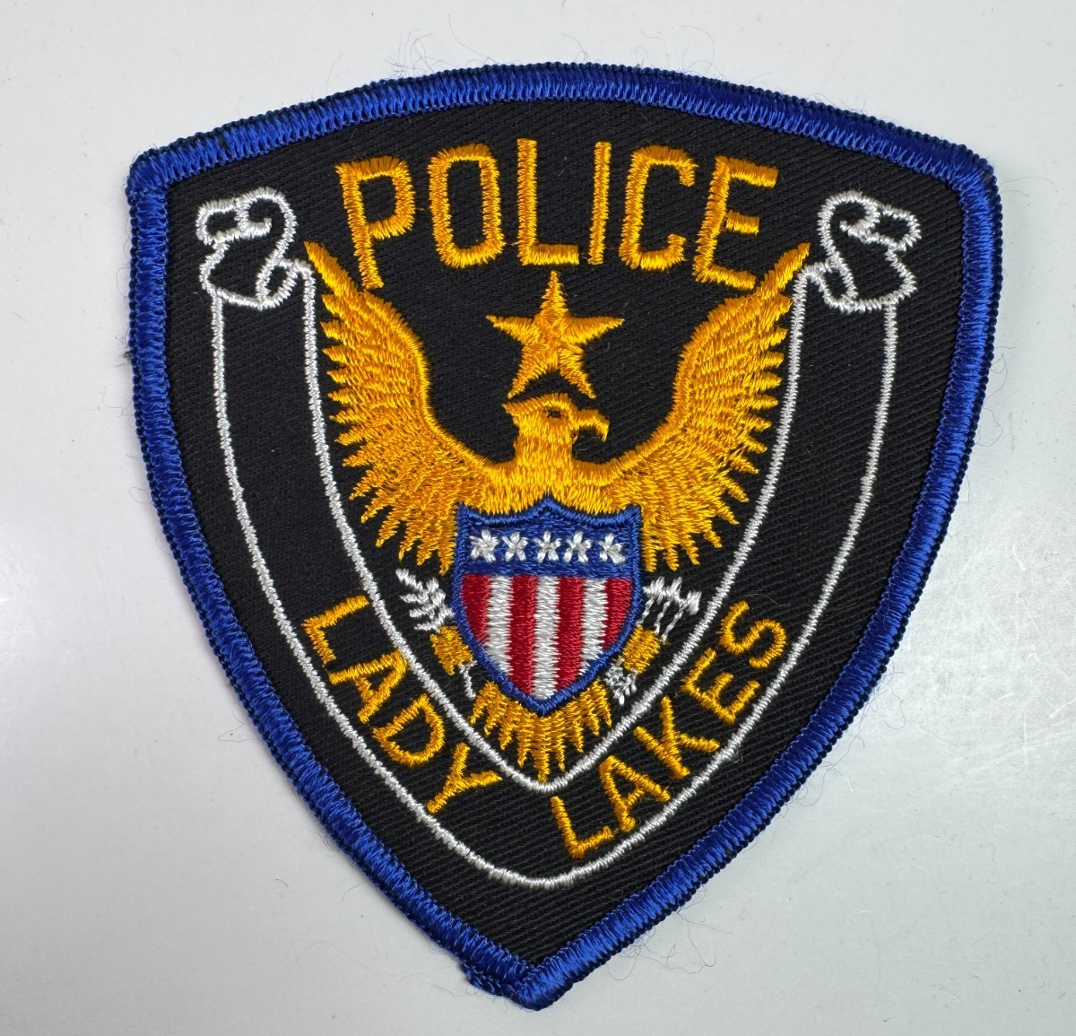 Lady Lakes Police Florida FL Patch R4