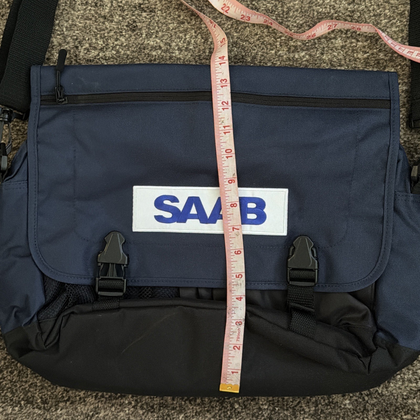 SAAB Blue Black Bag Carry Tech2 II Computer Candi Swedish Auto Car CASE ONLY
