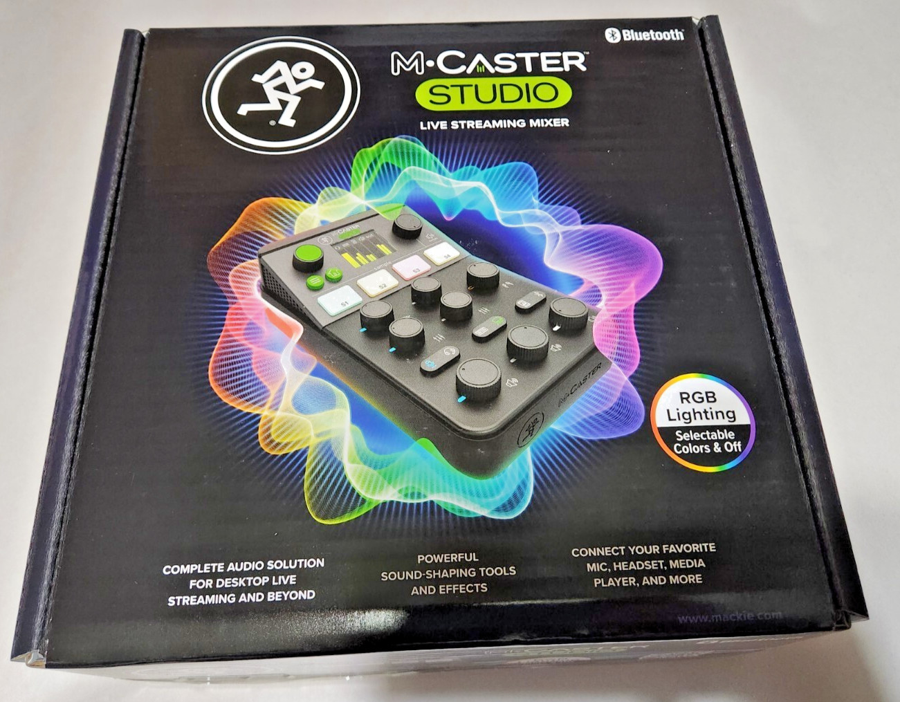 Mackie M-Caster Studio Live Streaming Mixer Bluetooth MCaster