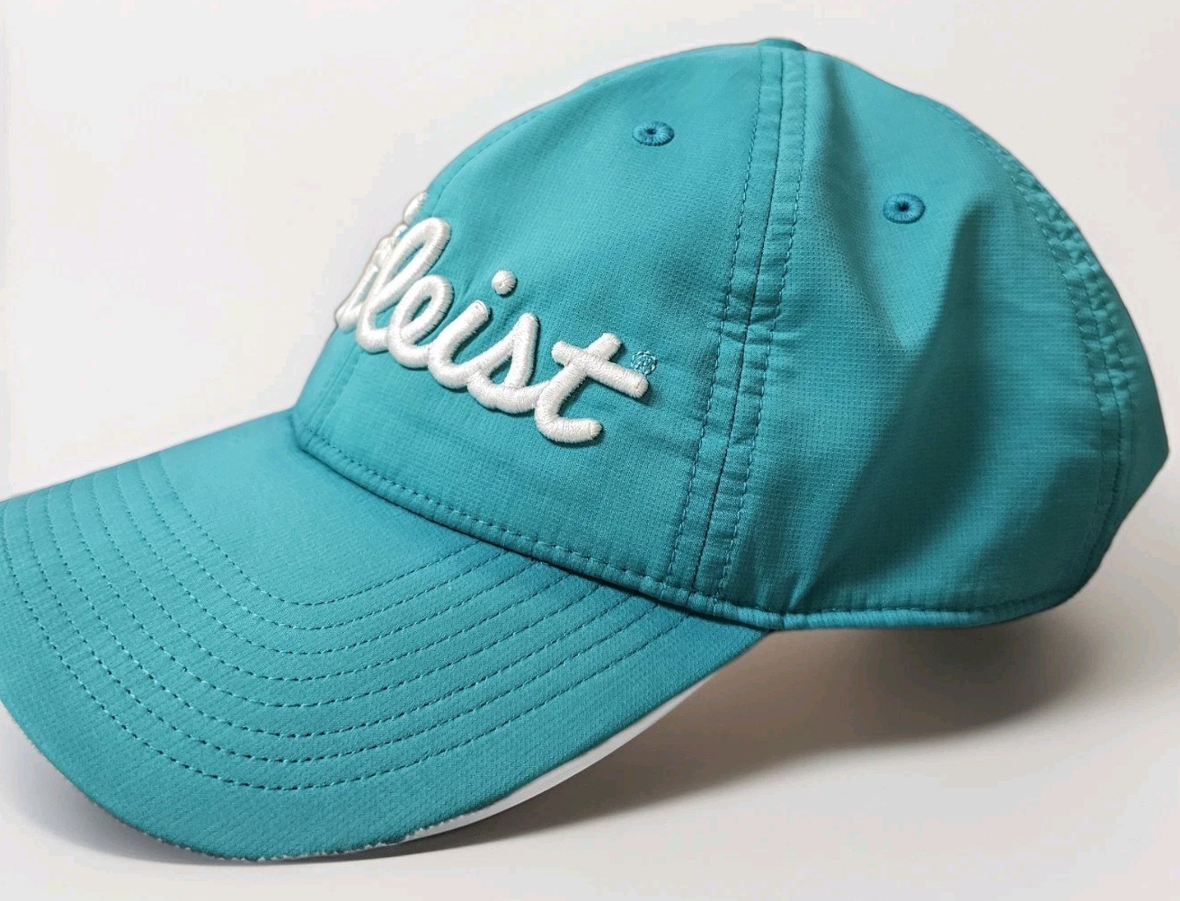 Titleist Golf Strap Back Hat Cap Aqua Teal Turquoise Adjustable Kiawah Island