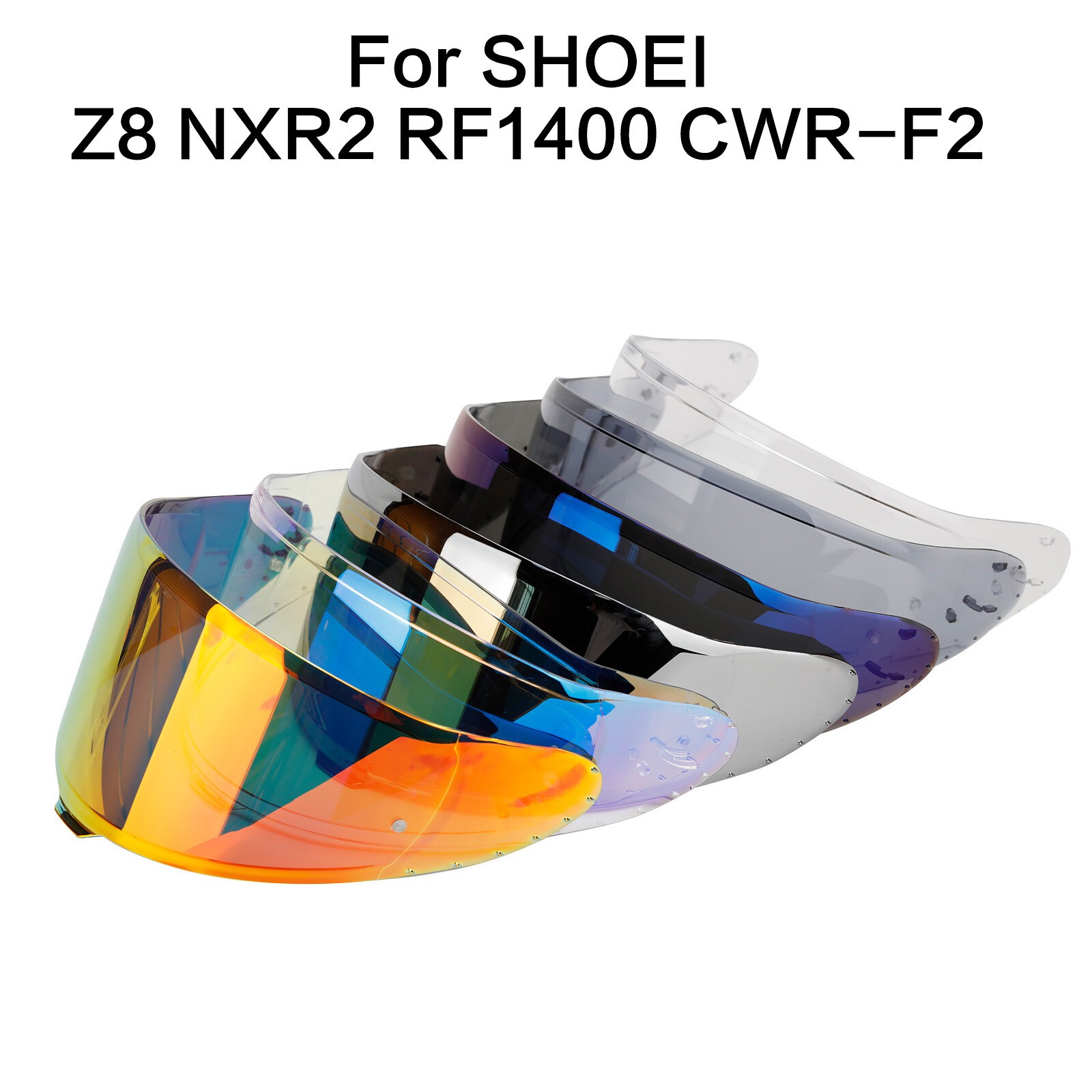 Motorcycle Helmet Visor Lens For SHOEI Z8 NXR2 RF1400 RF-1400 CWR-F2 CWR-F2R X15