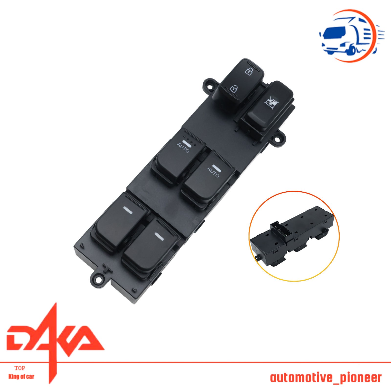 For Kia Optima 2014-2016 Master Power Window Control Switch 2 AUTO 93570-2T530