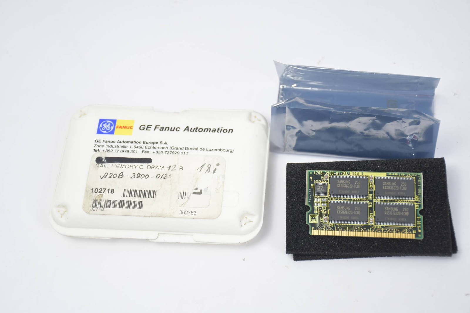 Fanuc PCB Dram Module 12MB A20B-3900-0130/04A (A20B-3900-0130)