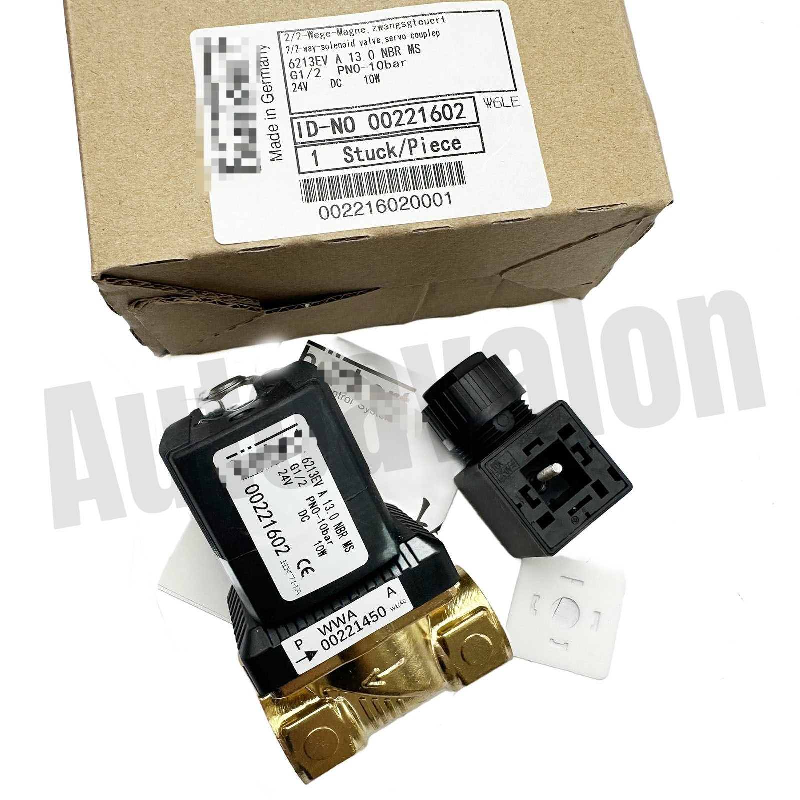 00221602 6213EV A 13.0 NBR MS G1/2 0-10bar 24V 10W Solenoid Valve for BUERKERT