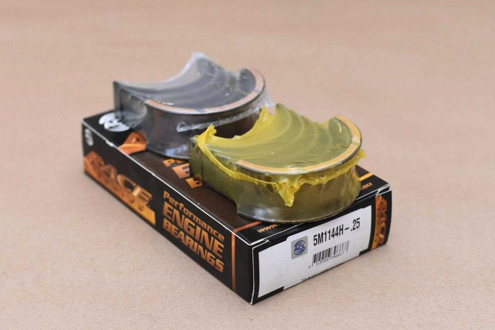 ACL 5M1144H-.25 Race Main Bearings .25mm Oversized For 89-92 Mitsubishi Eclipse