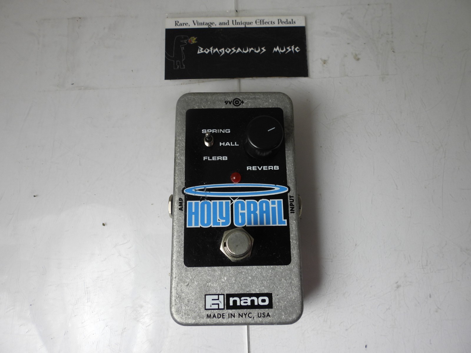 Electro Harmonix Holy Grail Nano Reverb Effects Pedal Free USA S&H
