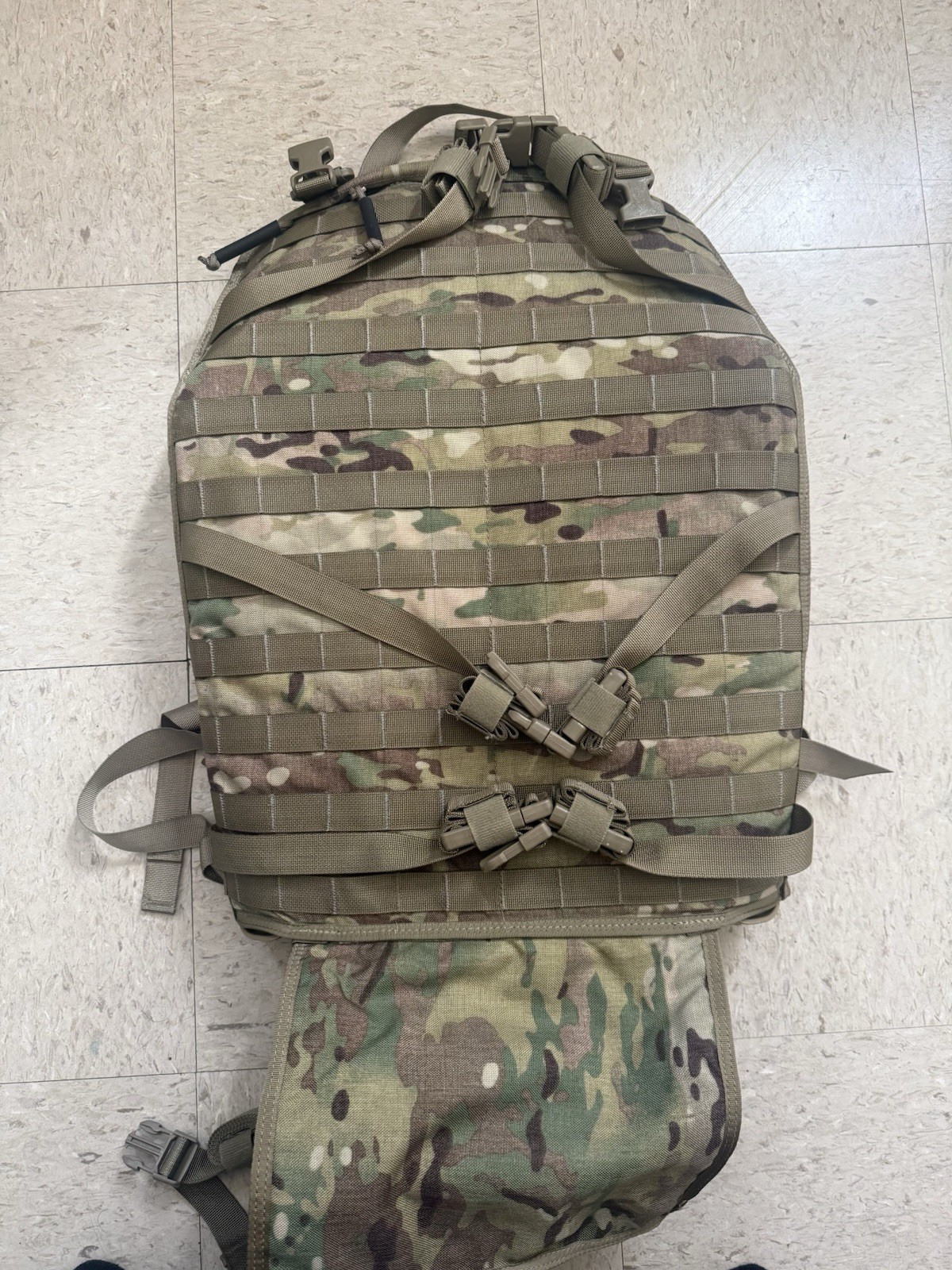 USGI Prototype MOLLE II Molle Wall Ruck, 1606 Frame, Multicam VGC