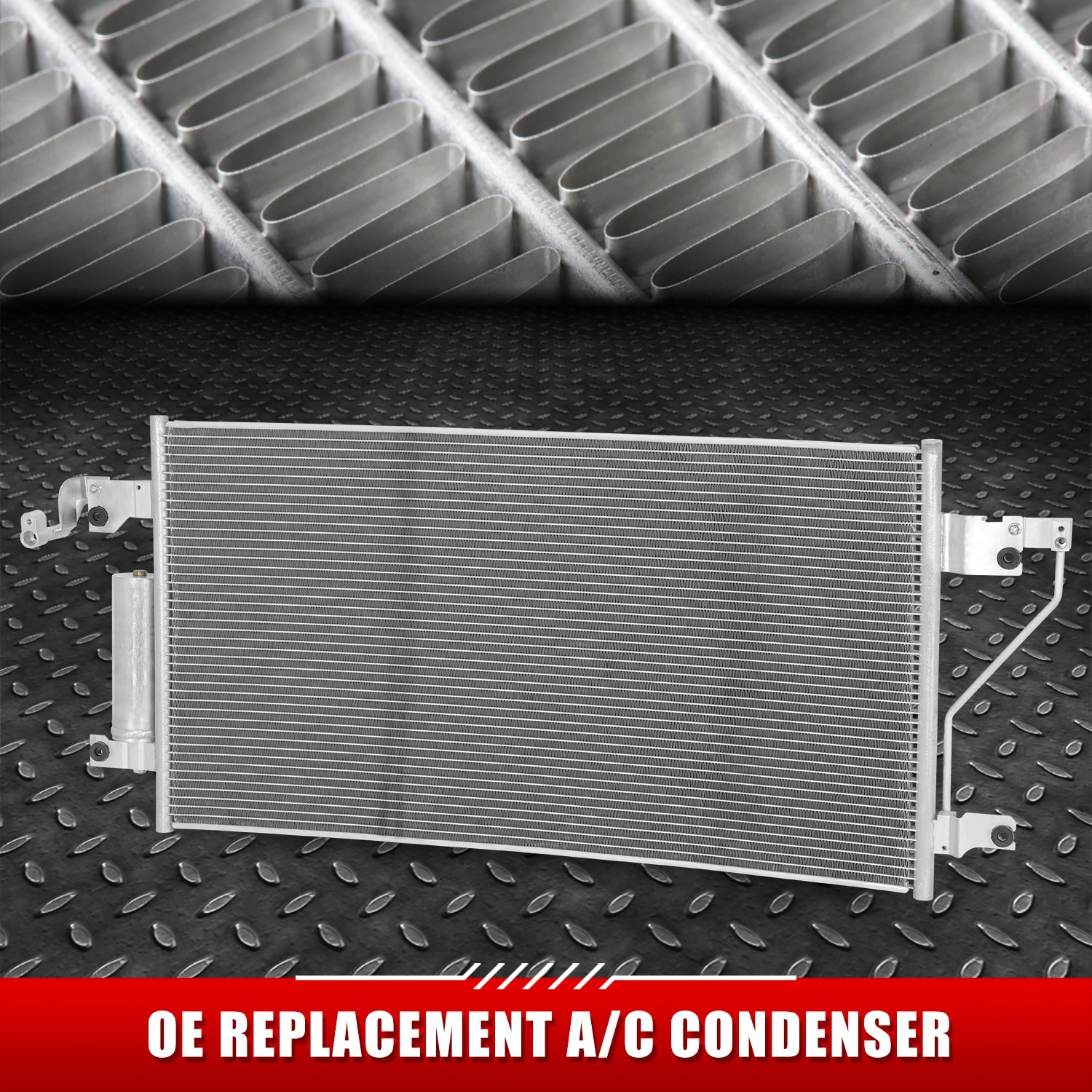 For 16-19 Nissan Titan XD 5.0L Diesel OE Style Aluminum Core AC A/C Condenser