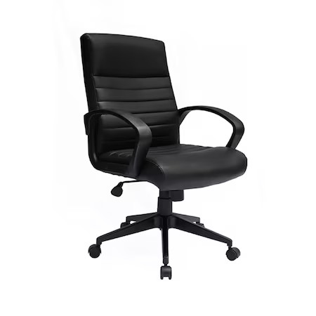 Boss B426-Bk Office Chair, 42.5 In H, Black
