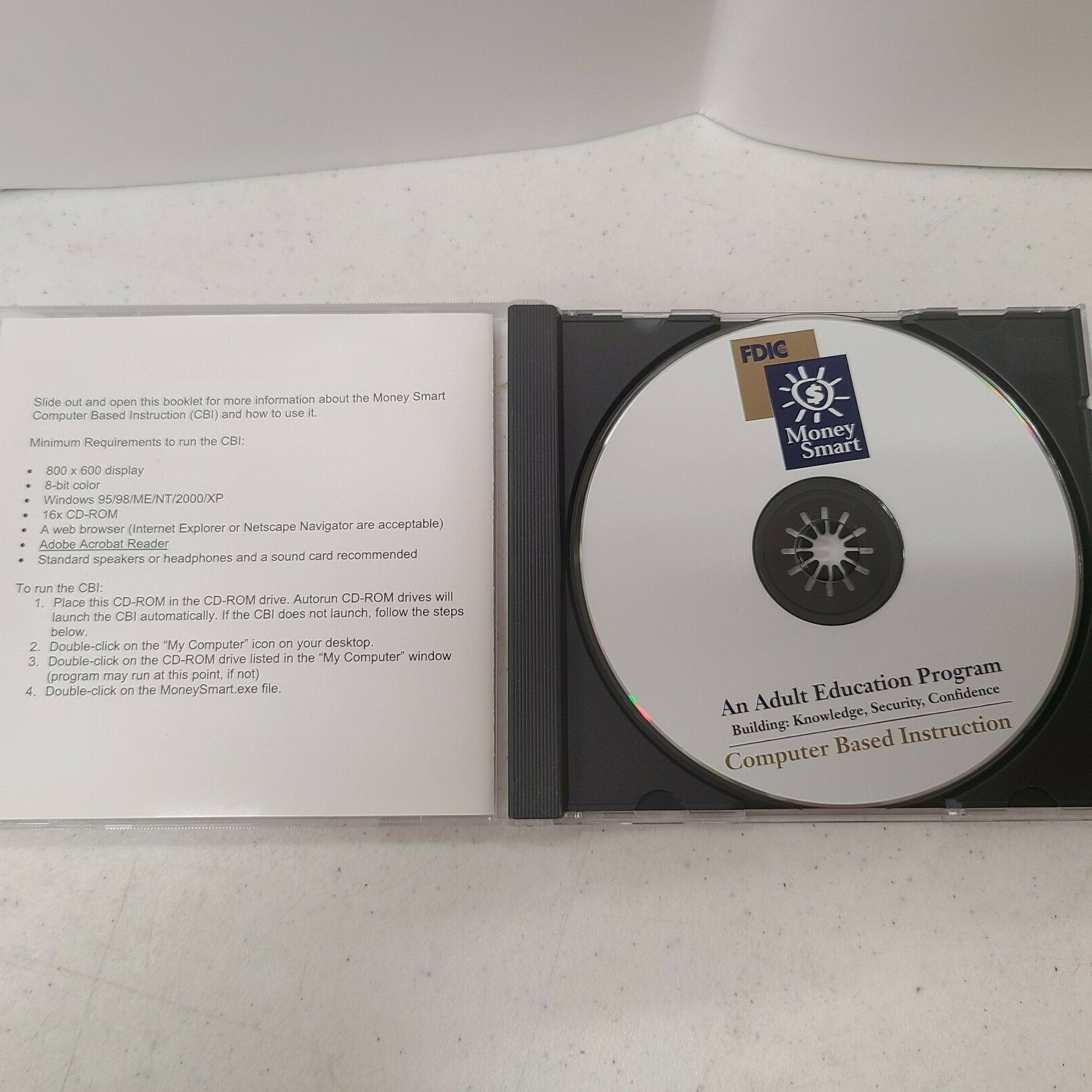 FDIC Money Smart Training Program Computer-Based Instruction CD~NEW!