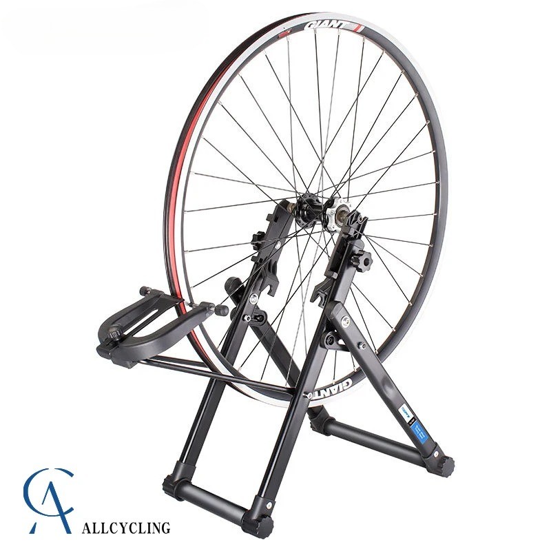 Bicycle Foldable Wheel Rim Adjusting Platform Carbon Steel Hub Corrector Tool US