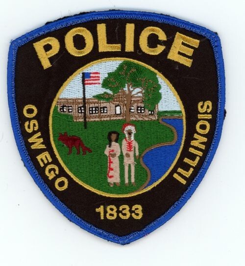 ILLINOIS IL OSWEGO POLICE NICE SHOULDER PATCH SHERIFF