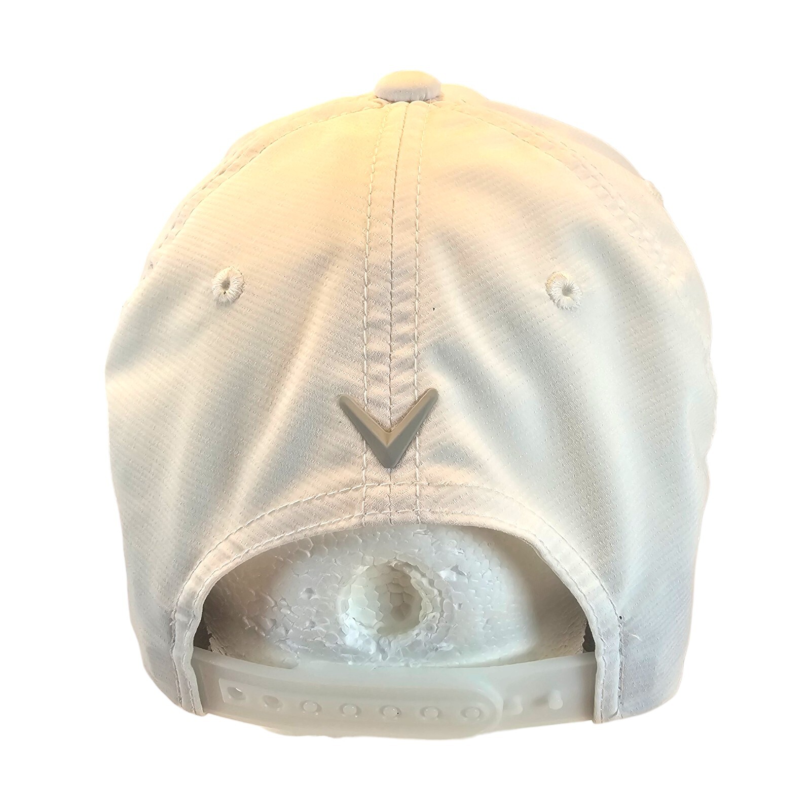 Callaway Rutherford Logo Hat Cap 110 Flexfit Snapback Hat Cap One Size White