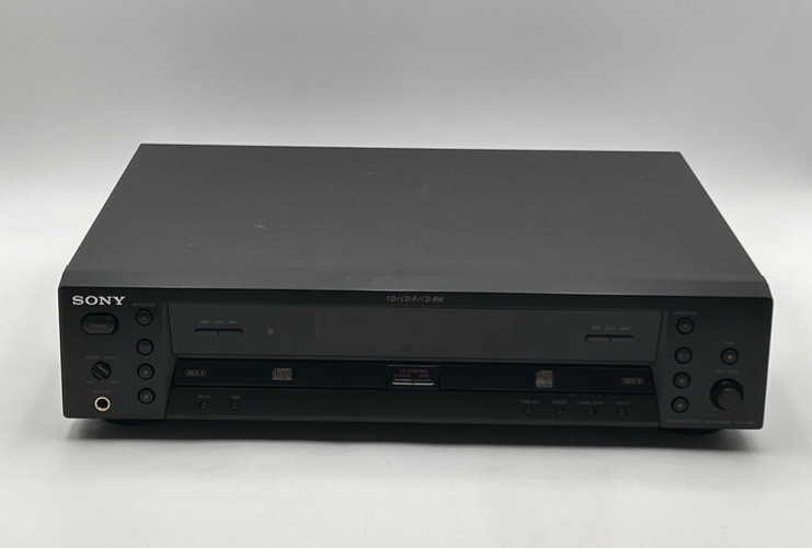 Sony RCD-W3 CD RCD Player Recorder Dual Deck No Remote For Parts Only