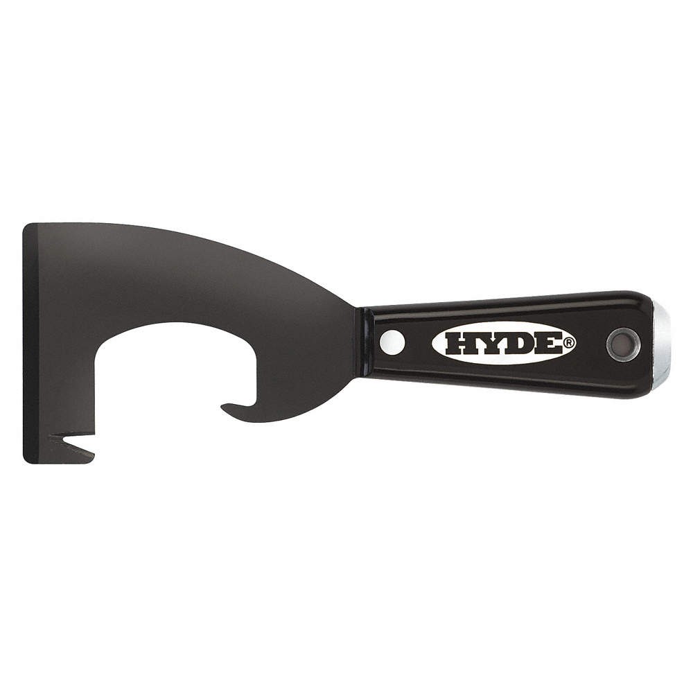 HYDE 02996 Painters Tool,Straight,Carbon Steel,3"W 24Z427