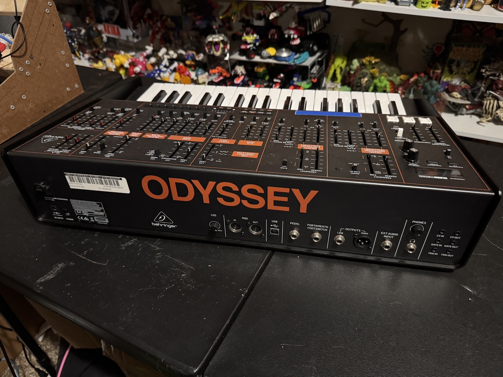 Behringer Odyssey Analog Synth Keyboard Electronic Rare