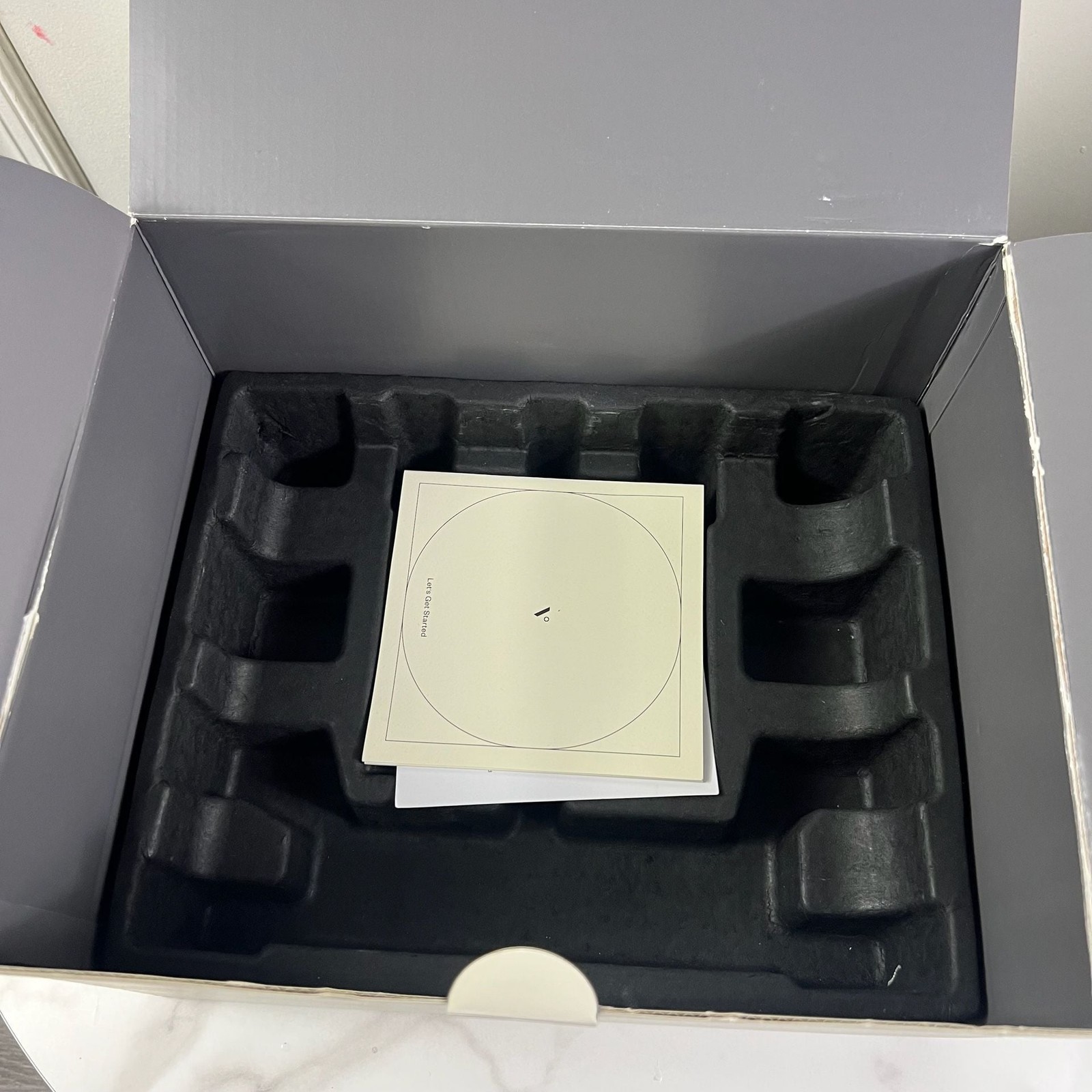 Vitruvi Cloud Humidifier in Charcoal