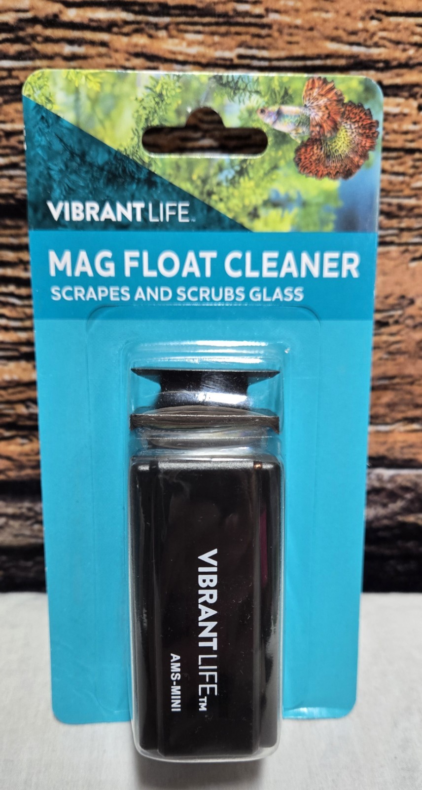 Vibrant Life Mag Float Cleaner Glass Cleaner Small Up To 15 Gallon Tanks NEW