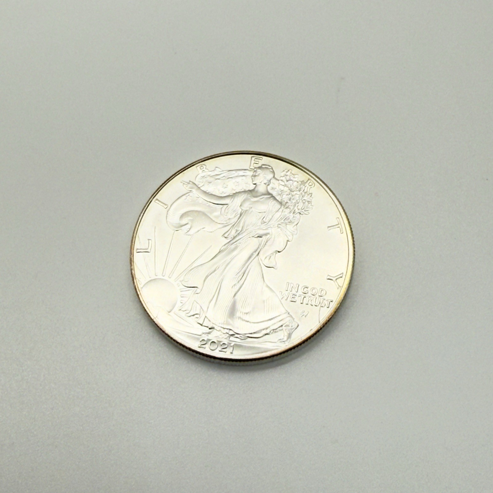2021 American Silver Eagle Type 2 1 oz $1 - BU