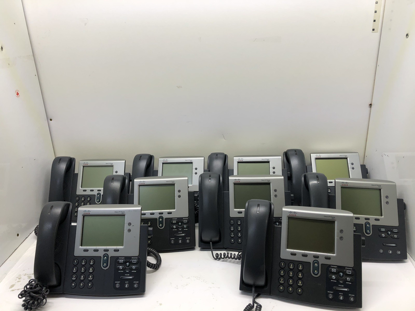 LOT OF 9  Cisco 7941G IP Business Phones CP-7941G  V02 READ DESCRIPTION!