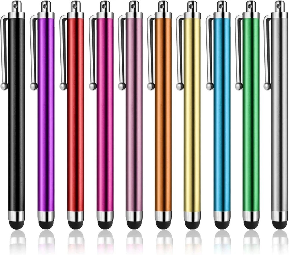 10Pack Stylus Pens For Touch Screen iPad iPhone Samsung Phone Tablet Universal