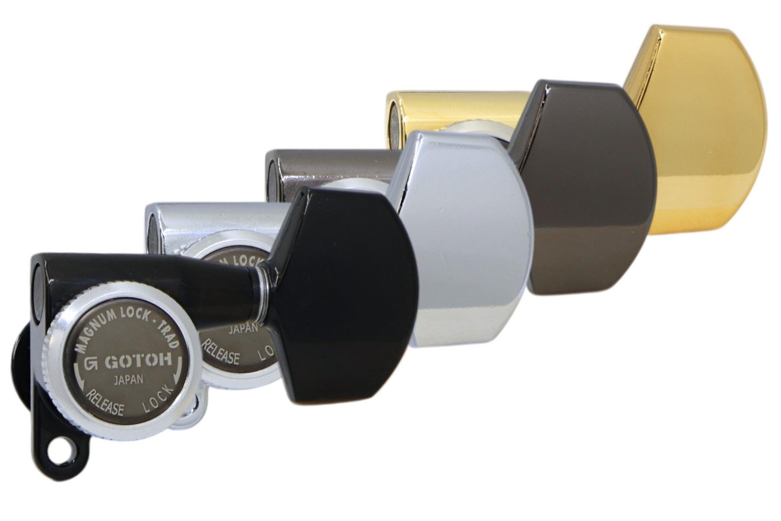 GOTOH SG360-01-MGT - Locking Tuning Machine w/ Large Knob - Individuals