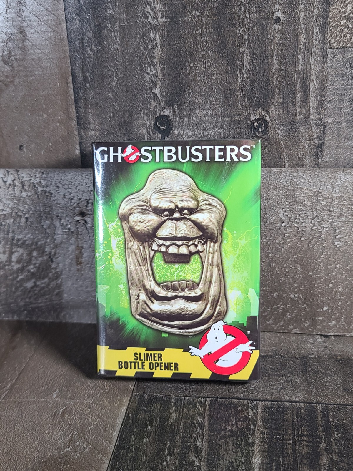 Ghostbusters Slimer Metal Refrigerator Magnet Bottle Opener