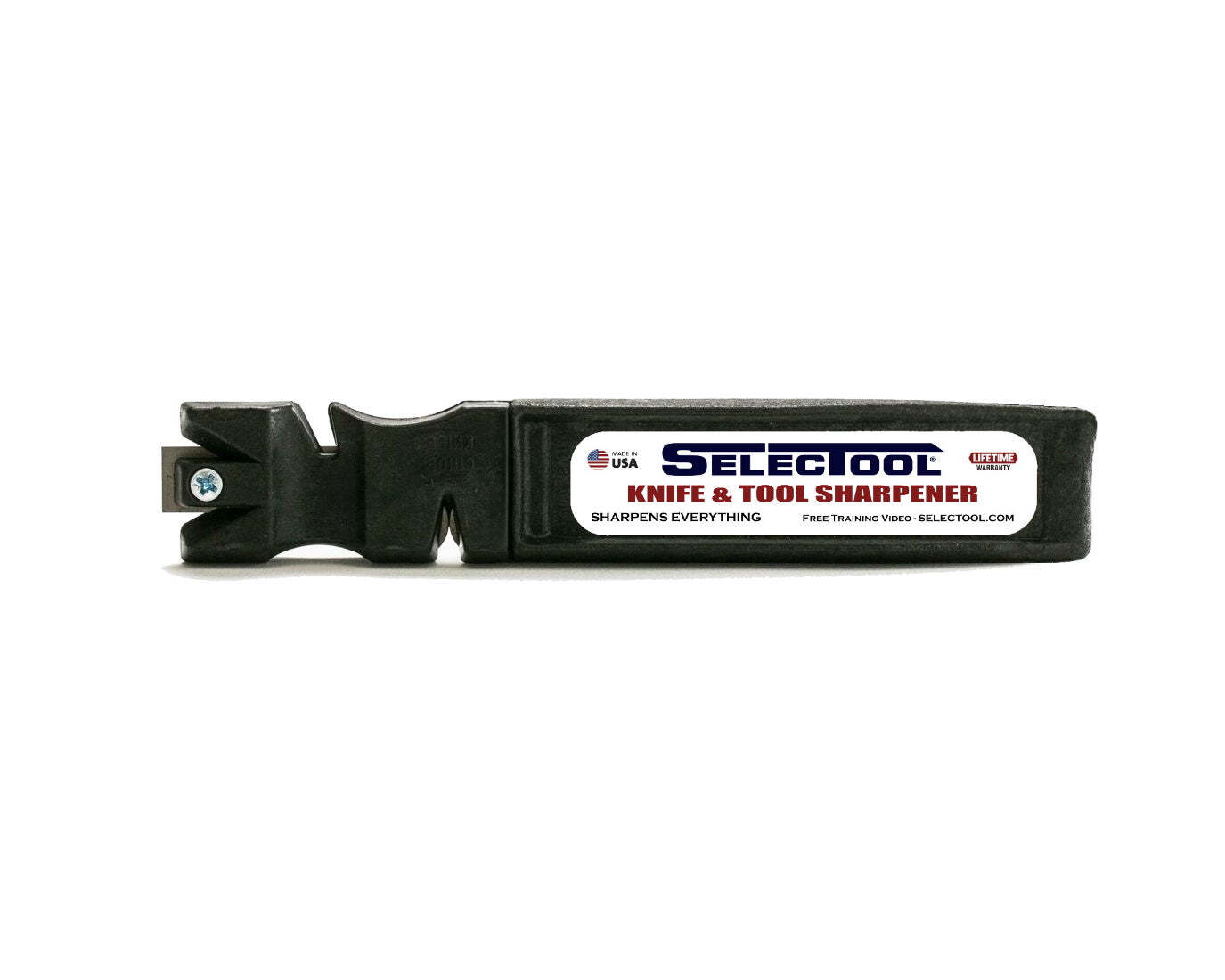 SELECTOOL Knife Sharpener 4-in-1, Master Kitchen Knife Sharpening Tool- USA Made
