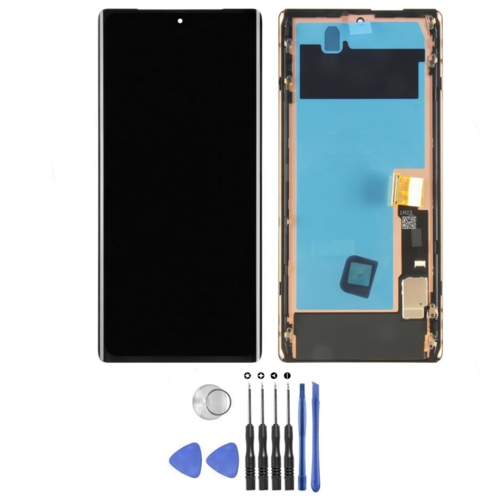 For Google Pixel 6 Pro OLED Display LCD Touch Screen Digitizer Frame Assembly